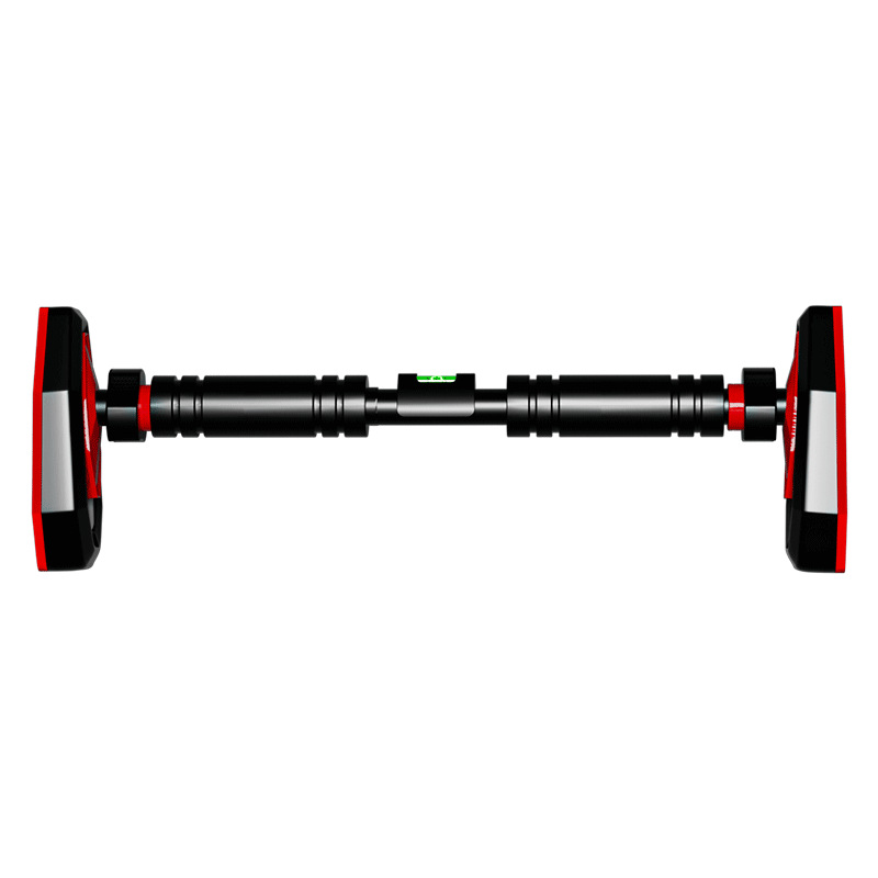Pull Up Bar - Zwarte en rode pull-up bar voor