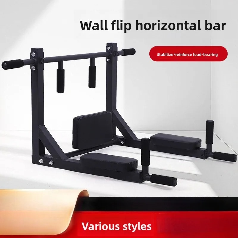 Pull Up Bar - Wandmontagebare omkeerbare snelkoppeling dipbar multi grip