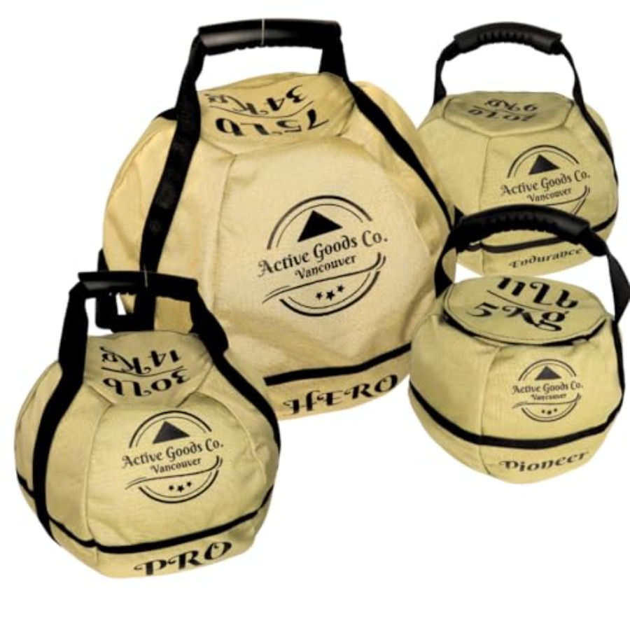 Kettlebell - Kettlebell zandzak voor fitnessworkout: Duurzaam nylonweefsel,