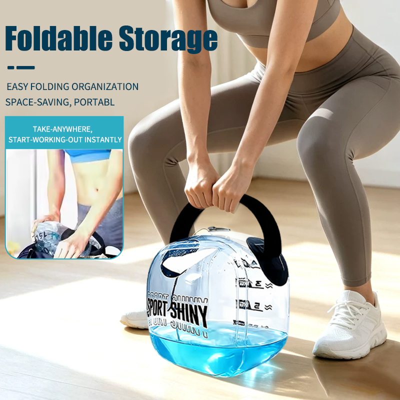 Draagbare waterkettlebell met  - Kettlebell recensie en prijs