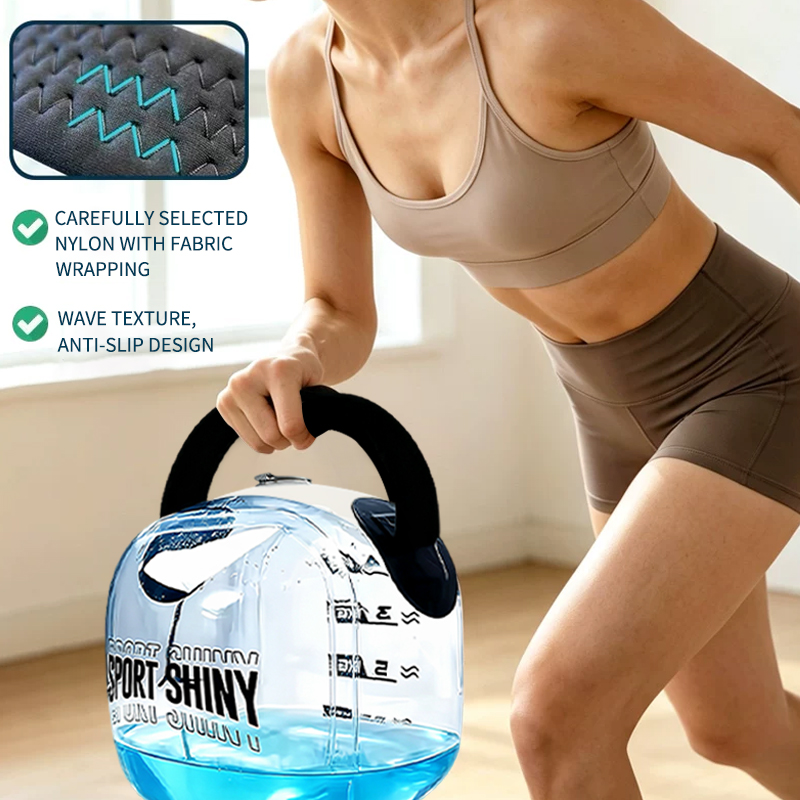 Draagbare waterkettlebell met  - Kettlebell recensie en prijs