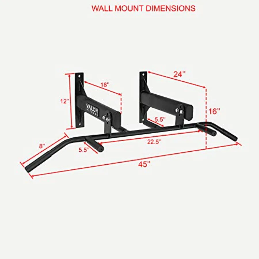 Zesgreeps trekstang voor wand- - Pull Up Bar recensie en prijs