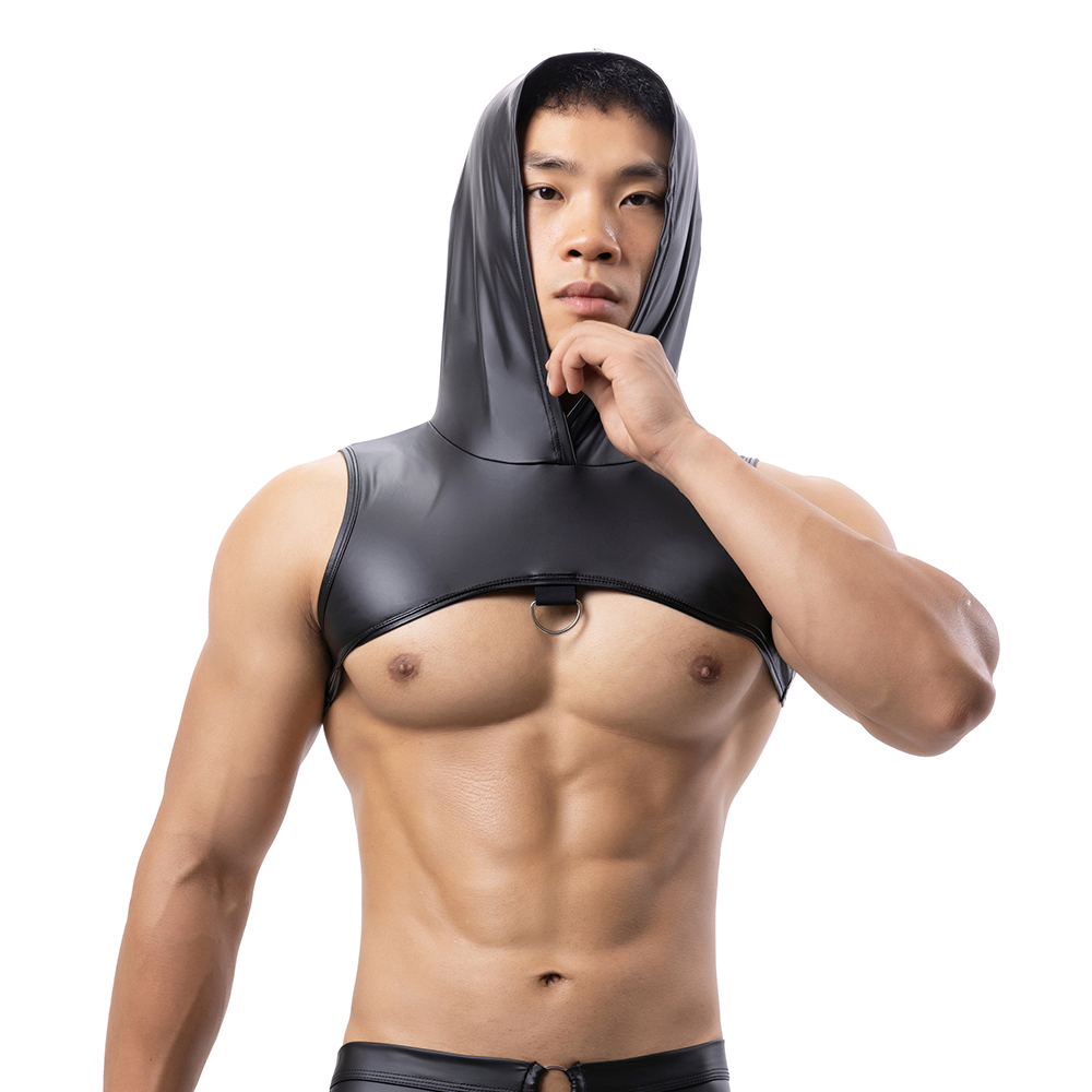 Mannen kunstleer fitness tankt - Gymnastic Ring recensie en prijs
