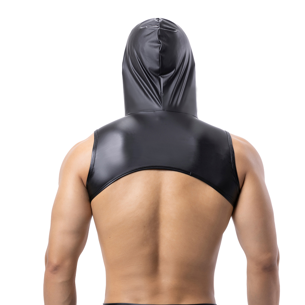 Mannen kunstleer fitness tankt - Gymnastic Ring recensie en prijs