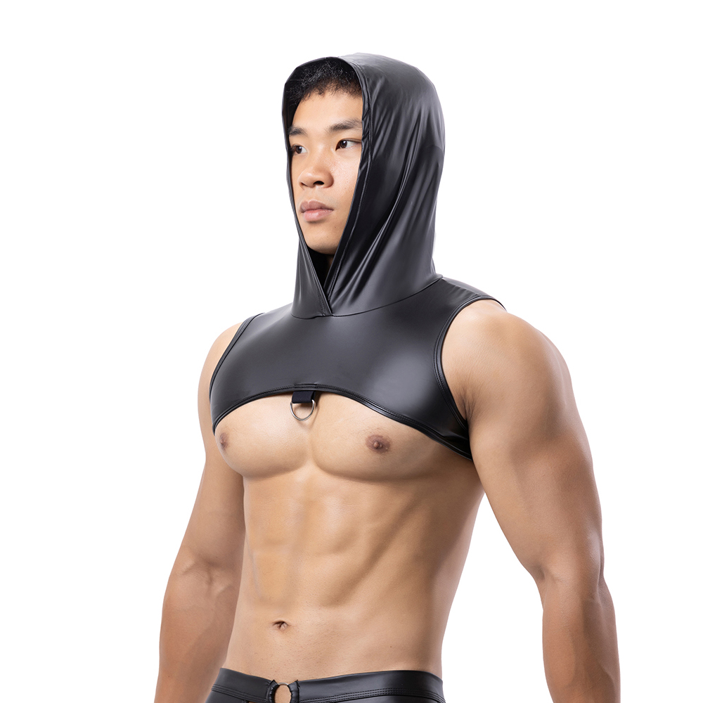 Mannen kunstleer fitness tankt - Gymnastic Ring recensie en prijs